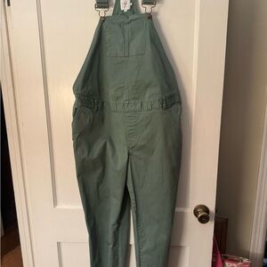 The Nines by HATCH Sage Green MATERNITY Jumpsuit